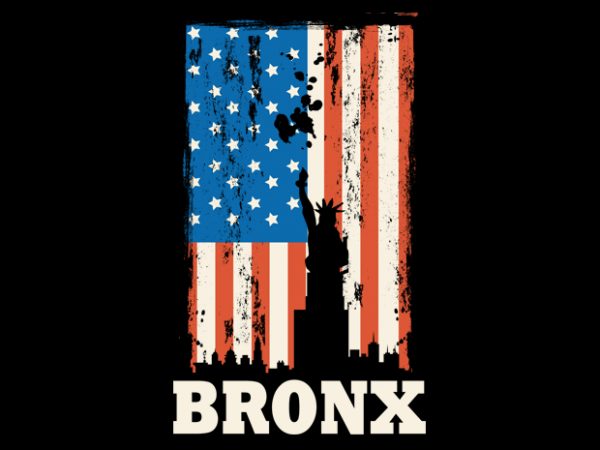 Bronx vector t-shirt