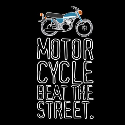 Beat street vector t shirt design for download