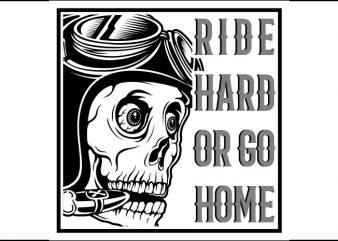 skull cafe racer t shirt design png