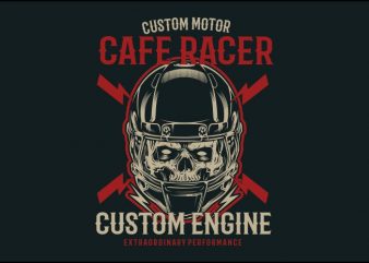 caferacer buy t shirt design for commercial use