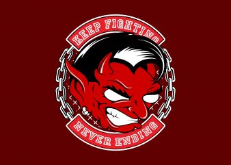red devil buy t shirt design artwork