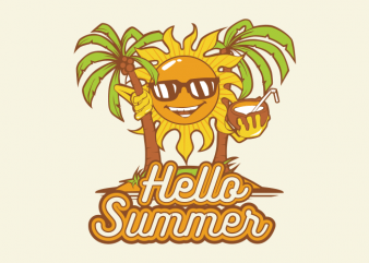 hello summer buy t shirt design