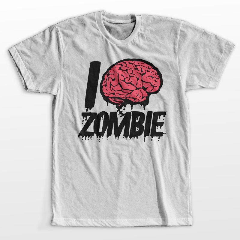 I love zombie t shirt designs for teespring