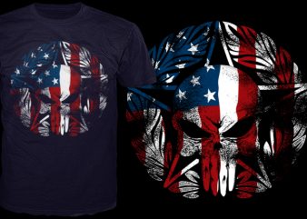 America’s corp graphic t-shirt design