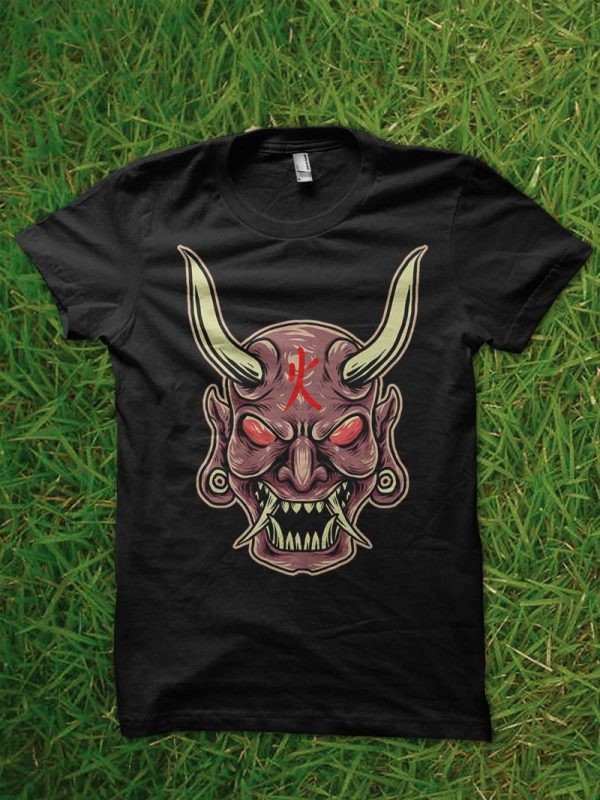 fire devil tshirt design t shirt designs for merch teespring and printful