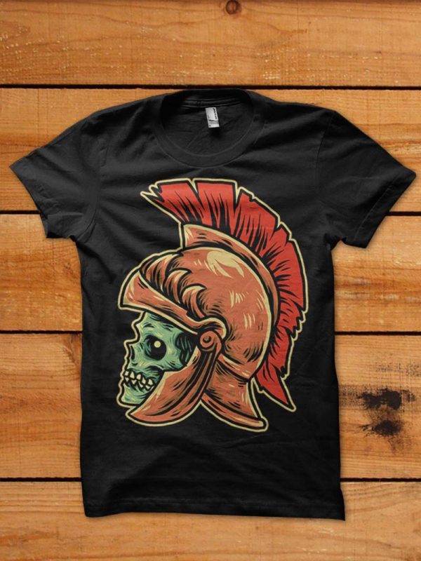 roman skull army tshirt design tshirt designs for merch by amazon