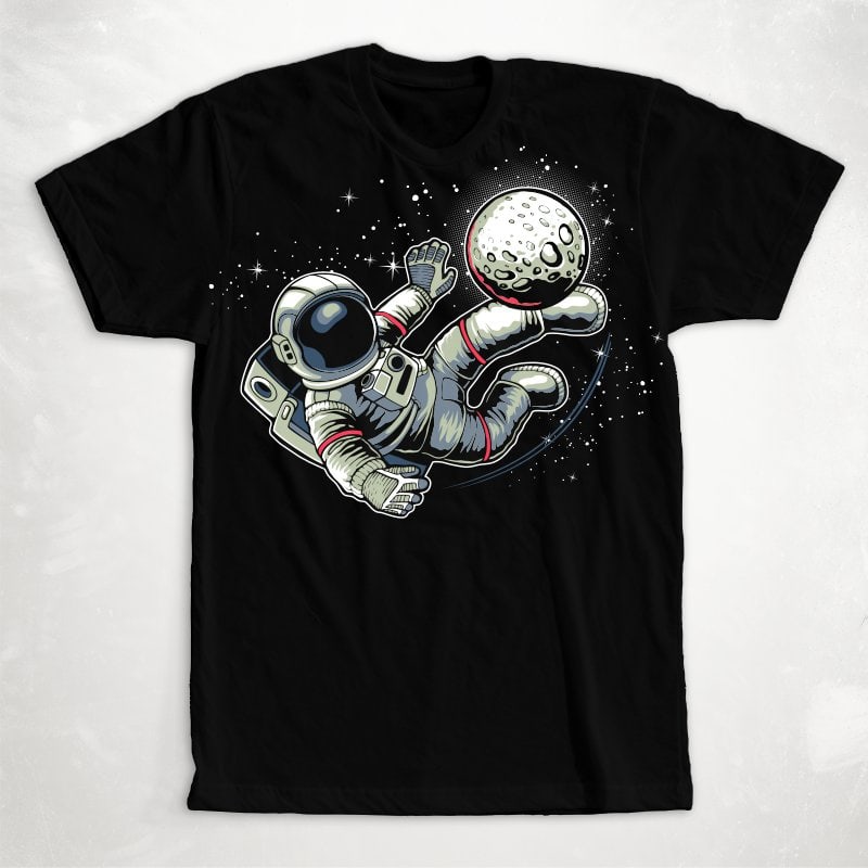 Astronaut Tshirt Designs Bundle