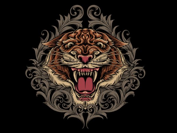 tiger tee shirt designs