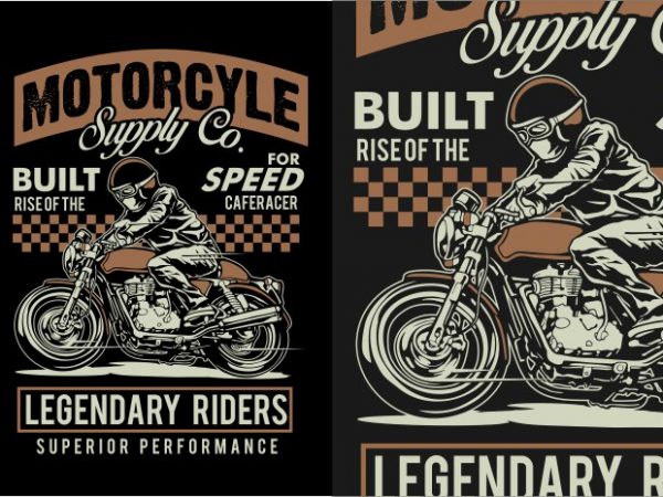 Legendary riders vector t-shirt design