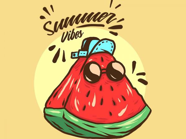 Watermelon tshirt design