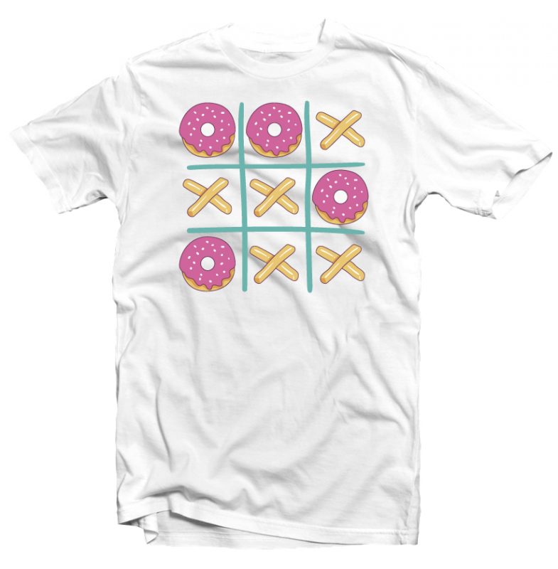 Donuts Game! tshirt design for sale
