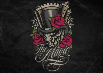 The Magic design for t shirt