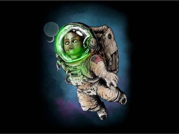 Baby astronot t shirt design to buy