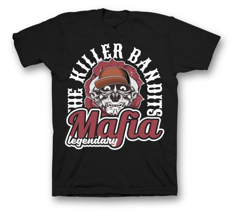 Mafia Killer Bandit tshirt-factory.com