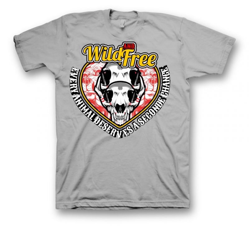 Wild And Free Animal tshirt-factory.com