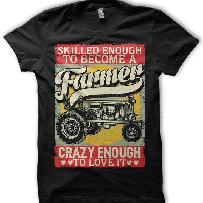 Farmer T-shirt tshirt-factory.com