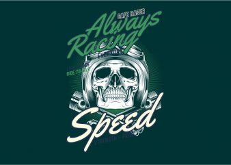 Always Racing buy t shirt design artwork