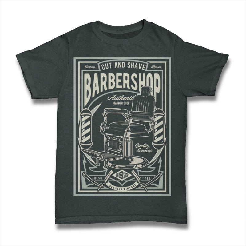 Barbershop tshirt factory