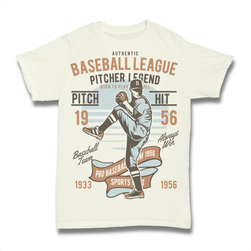 Baseball League tshirt factory