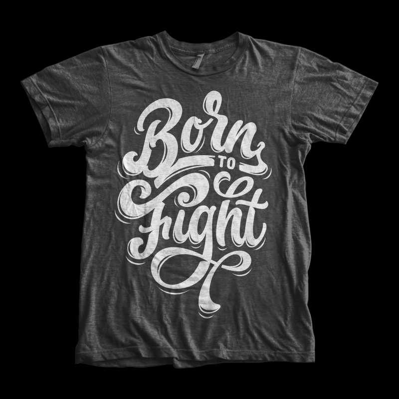 TYPOGRAPHY T-SHIRT DESIGNS BUNDLE PART 1