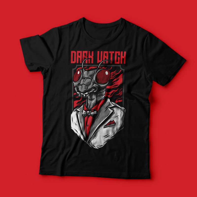 Dark Watch T-Shirt Design t shirt design graphic