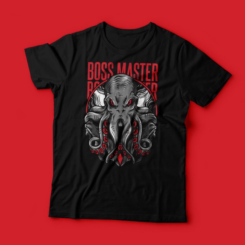 Boss Master T-Shirt Design t shirt design graphic