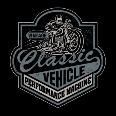Classic vehicle vector t shirt design for download