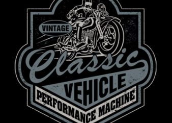 CLASSIC VEHICLE print ready shirt design