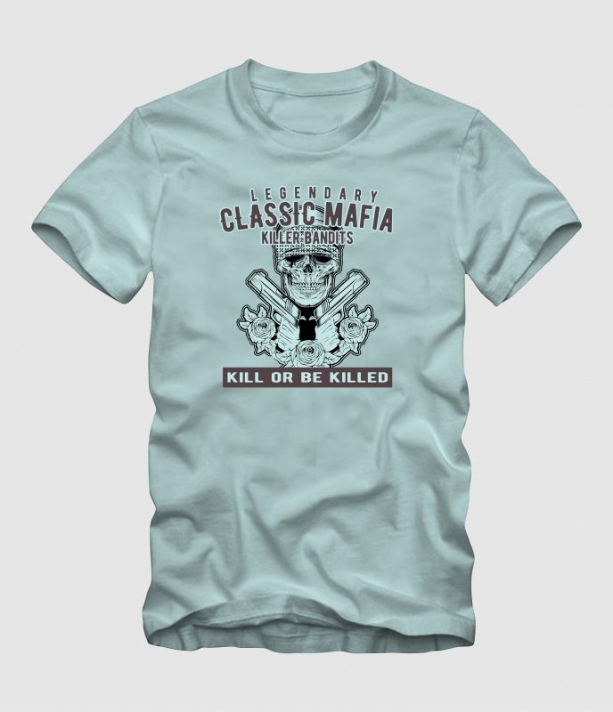 Classic Mafia t shirt design png