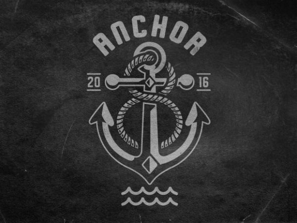 Anchor t shirt design for sale