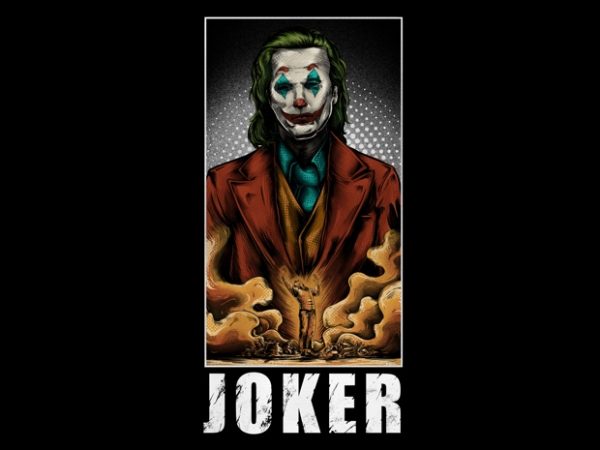 Joker 2019 t-shirt design