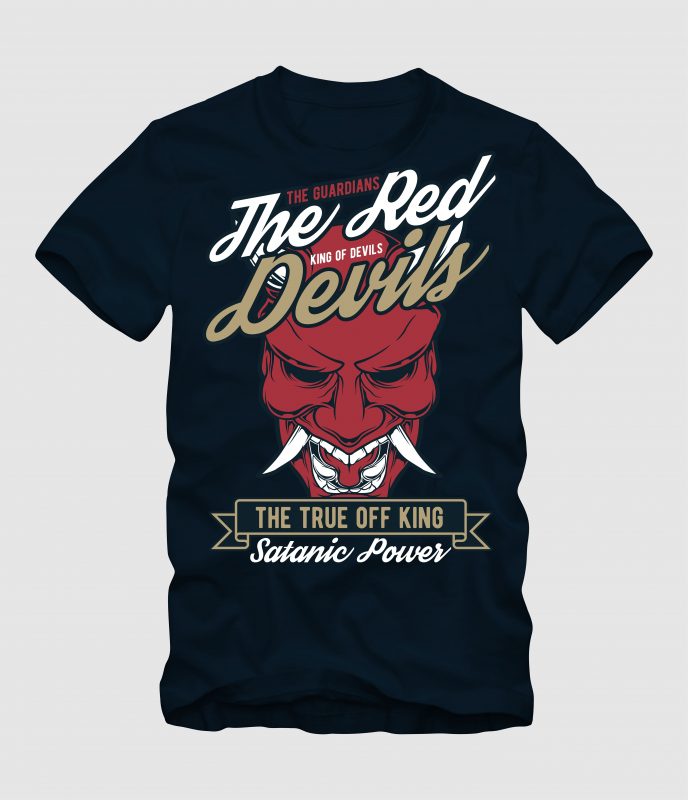 the reds devil buy t shirt design