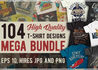 T-shirts bundle 5. vector t-shirt designs