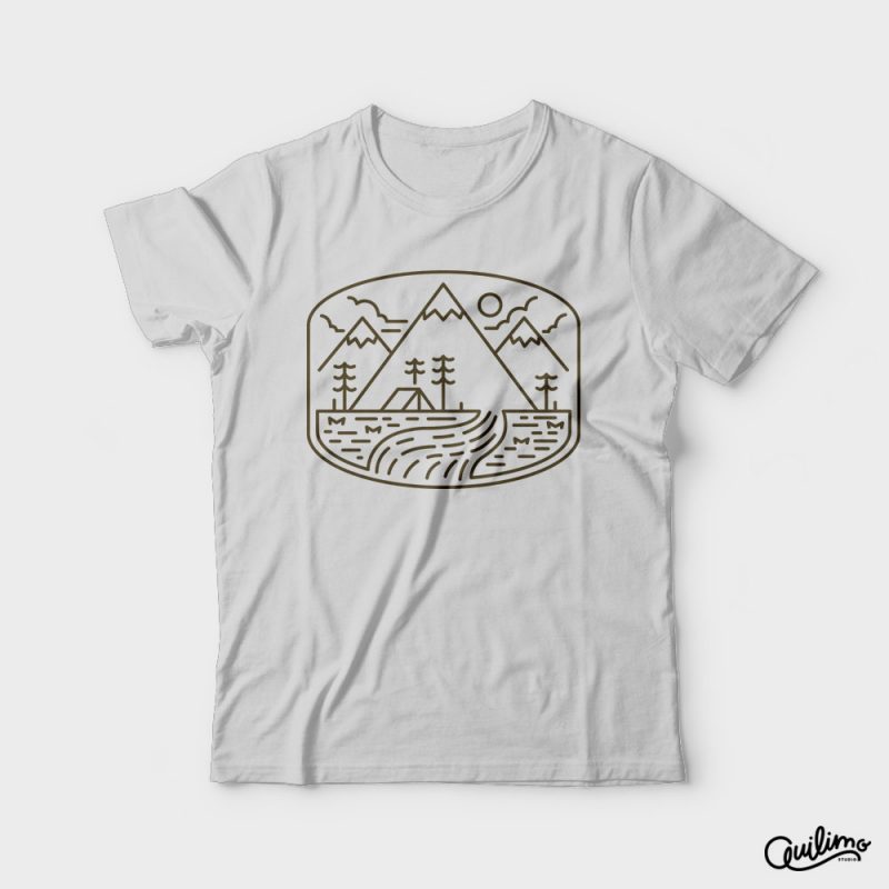 Hike Hike Horaaay! t shirt designs for print on demand