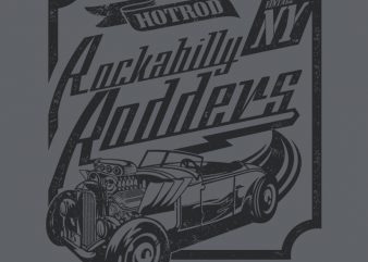 RODDERS commercial use t-shirt design