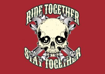 Ride Together t shirt design for purchase