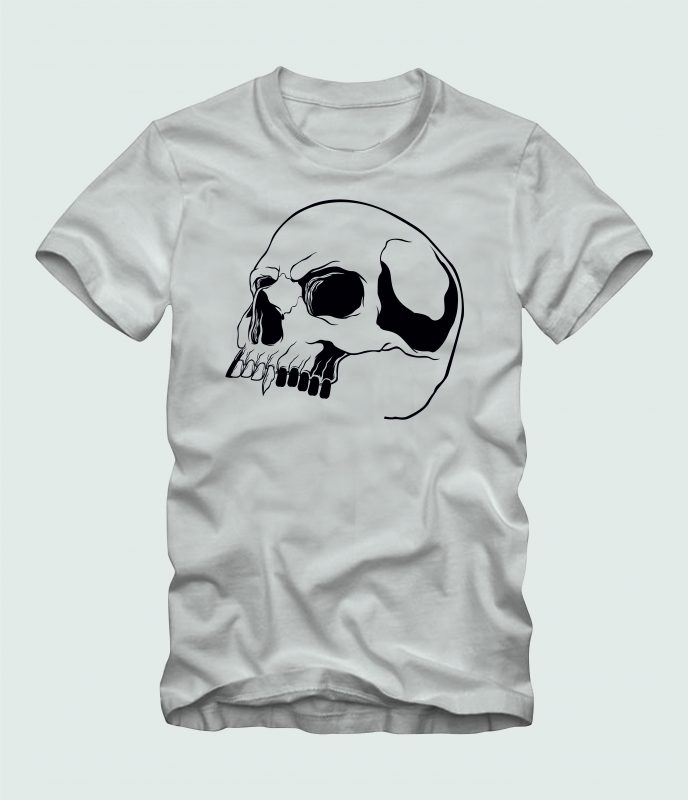 Immortal Skull t shirt designs for sale