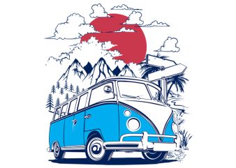 Enjoy the Journey vector shirt design