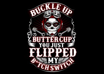 Buckle up buy t shirt design for commercial use