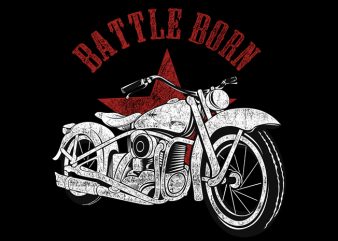 Battle Born t shirt design for purchase