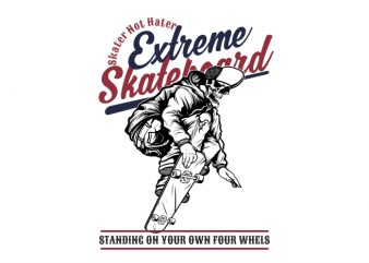 Ekstreme Skateboard buy t shirt design