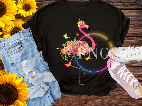 Flamingo flower stock vector deisng PNG t shirt Flamingo flower stock vector deisng PNG t shirt