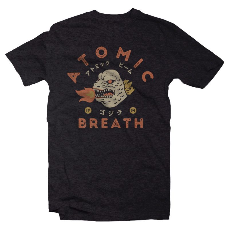 atomic breath vector shirt designs