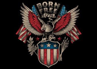 Born Free buy t shirt design artwork