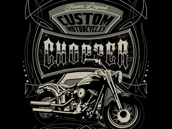 Choppers buy t shirt design artwork