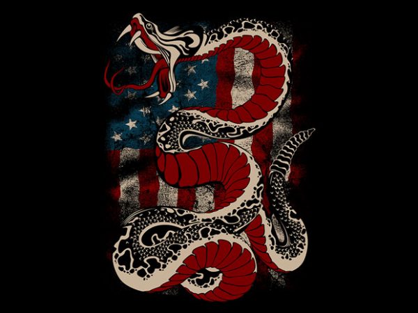 Don’t tread on me vector shirt design