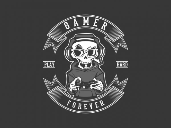 Gamer forever buy t shirt design