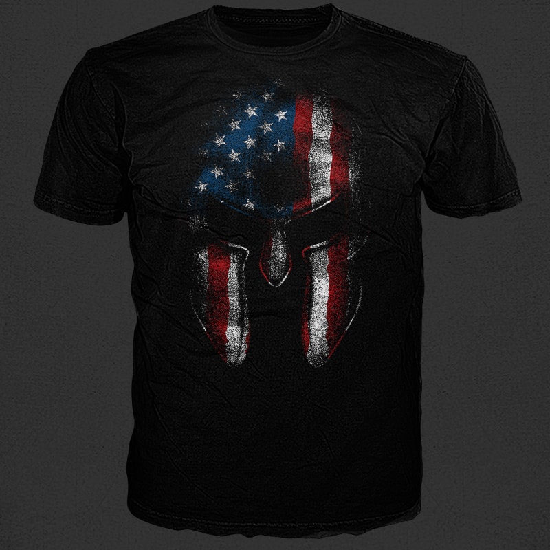Spartan Warrior buy t shirt design