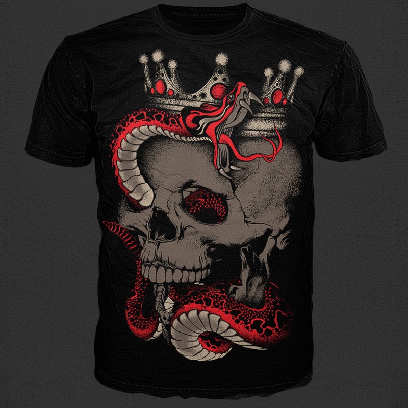 King is Dead t shirt design png