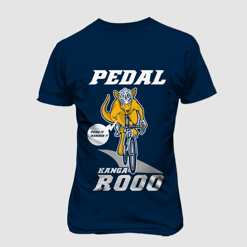 pedal kangaroo commercial use t shirt designs